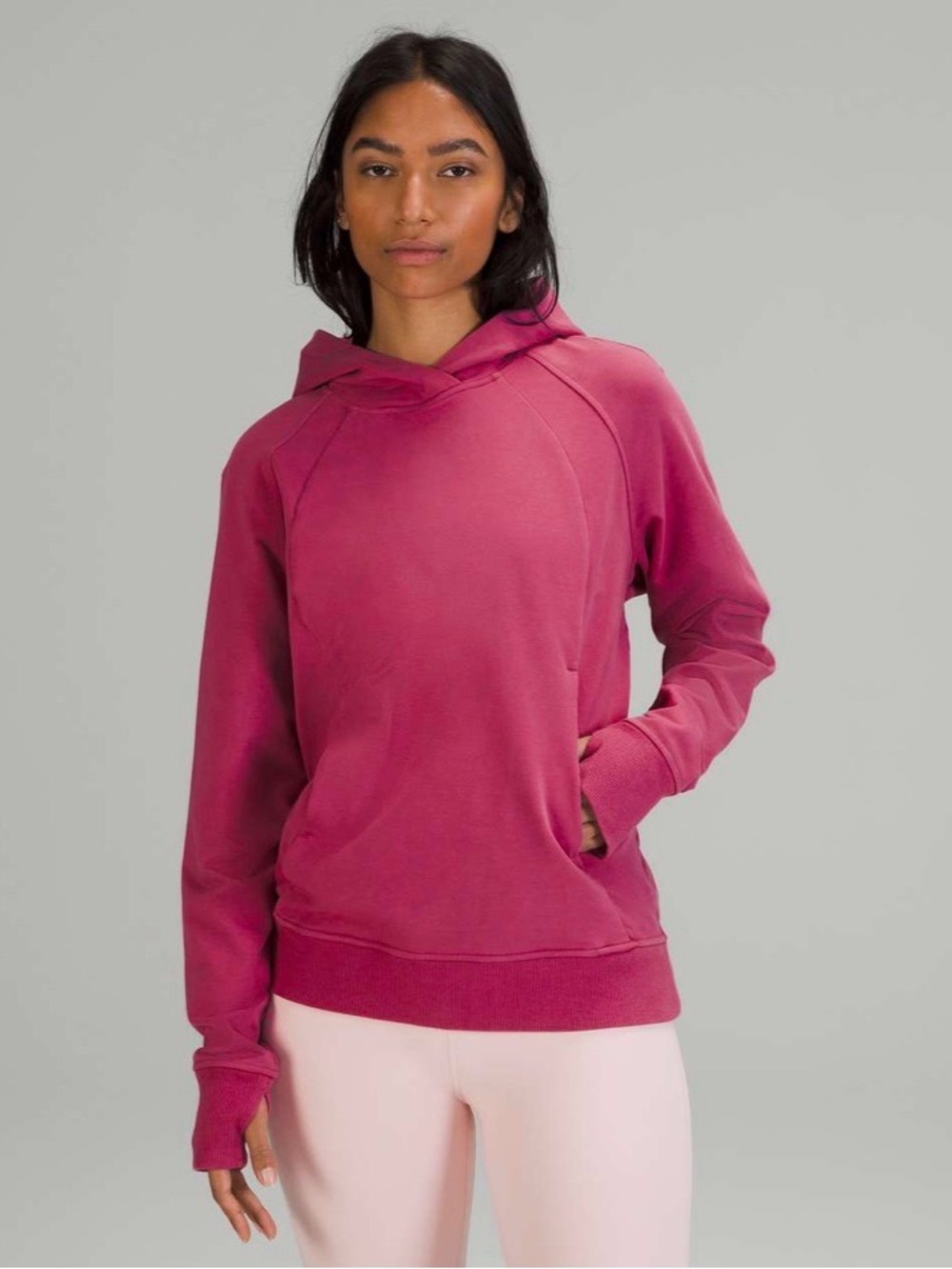 Lululemon Scuba Pullover Hoodie
Pink Lychee Size 6